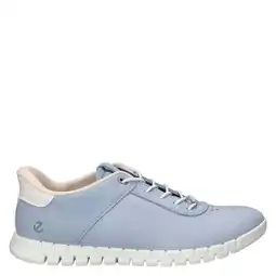 Wehkamp Ecco Gruuv Lite nubuck sneakers lichtblauw aanbieding