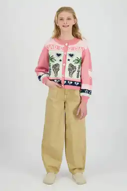 Wehkamp Vingino barrel jeans bruin aanbieding