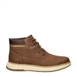 Wehkamp Skechers Garlan veterboots bruin aanbieding