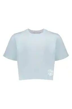 Wehkamp Frankie&Liberty T-shirt met backprint lichtblauw aanbieding