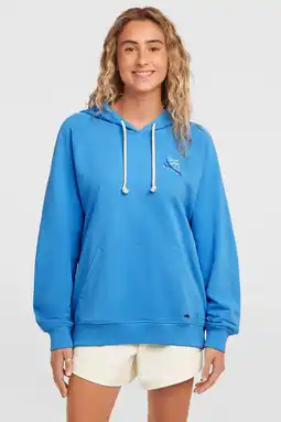 Wehkamp O'Neill hoodie met backprint blauw aanbieding