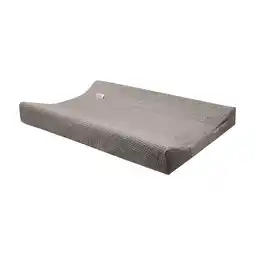 Wehkamp Witlof for kids aankleedkussenhoes Warm Grey Waves aanbieding