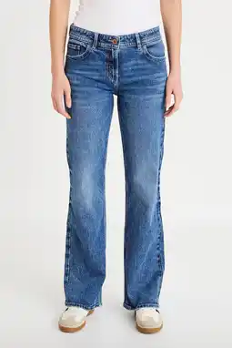 Wehkamp Cache Cache bootcut jeans medium blue denim aanbieding