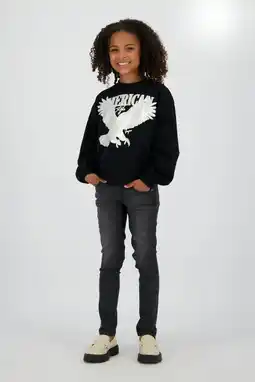 Wehkamp Vingino skinny jeans black denim aanbieding