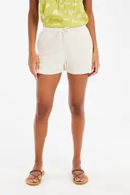 Wehkamp Protest relaxed regular waist casual short ecru aanbieding