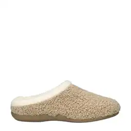 Wehkamp Nelson Home teddy pantoffels beige aanbieding