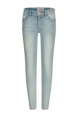 Wehkamp Vingino regularwaist skinny jeans light blue denim aanbieding