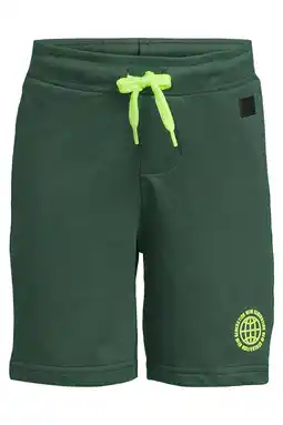 Wehkamp Orange Stars sweatshort donkergroen aanbieding