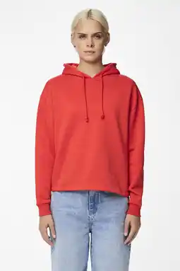 Wehkamp PIECES hoodie PCCHILLI rood aanbieding