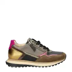 Wehkamp Gabor Comfort Optifit leren sneakers bruin multi aanbieding
