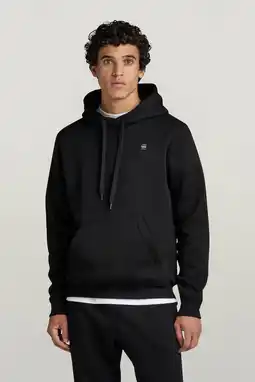 Wehkamp G-STAR hoodie zwart aanbieding