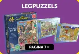 Boekenvoordeel Legpuzzels aanbieding