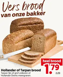 Dekamarkt Hollander of Tarpan brood aanbieding