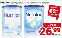 Dekamarkt Nutrilon aanbieding