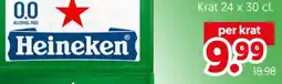 Dekamarkt Heineken 0.0 aanbieding