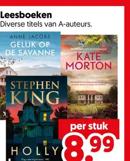 Dekamarkt Leesboeken aanbieding