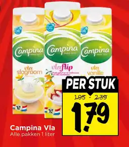 Vomar Voordeelmarkt Campina Vla aanbieding