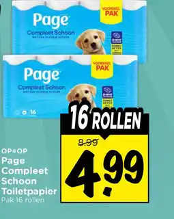 Vomar Voordeelmarkt Page Compleet Schoon Toiletpapier aanbieding