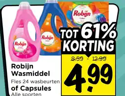 Vomar Voordeelmarkt Robijn Wasmiddel aanbieding