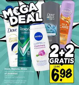 Vomar Voordeelmarkt Dove, Rexona, Nivea aanbieding