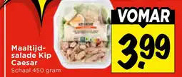 Vomar Voordeelmarkt Maaltijd- salade Kip Caesar aanbieding