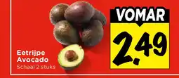 Vomar Voordeelmarkt Eetrijpe Avocado aanbieding