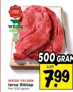 Vomar Voordeelmarkt lerse Riblap aanbieding