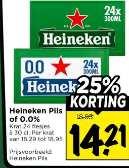 Vomar Voordeelmarkt Heineken Pilsof 0.0% aanbieding