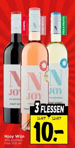 Vomar Voordeelmarkt Njoy Wijn aanbieding