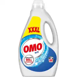 Dirk Omo Vloeibaar wasmiddel wit 100 wasbeurten aanbieding
