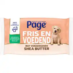 Jumbo Page Vochtig Toiletpapier Shea Butter 38 Stuks aanbieding