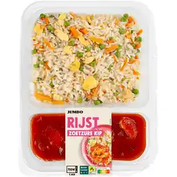 Jumbo Jumbo Rijst Zoetzure Kip 450 g aanbieding