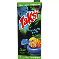 Jumbo Taksi Tropisch Fruit Geen Suiker Toegevoegd 1,5 L aanbieding