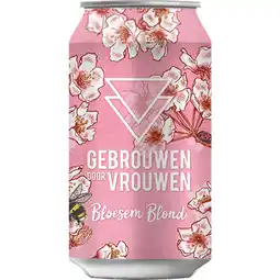 Jumbo Gebrouwen door Vrouwen Bloesem Blond 330ML aanbieding