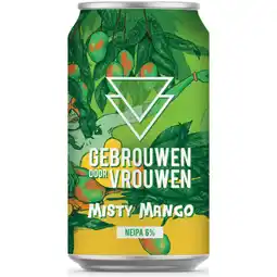 Jumbo Gebrouwen Door Vrouwen Misty Mango 330ML aanbieding