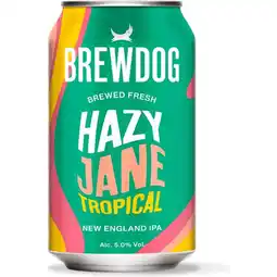 Jumbo BrewDog Hazy Jane Tropical New England IPA 330ML aanbieding