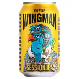 Jumbo BrewDog Wingman Session IPA Bier Blik 330 ml aanbieding