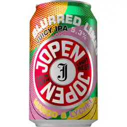 Jumbo Jopen Blurred Lines Mango & Lychee 330ML aanbieding