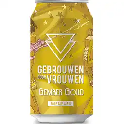 Jumbo Gebrouwen Door Vrouwen Gember Goud 330ML aanbieding