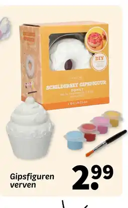Wibra Gipsfiguren verven aanbieding