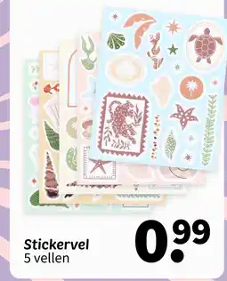 Wibra Stickervel aanbieding