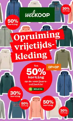 Welkoop op de voorjaars- collectie* aanbieding