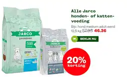 Welkoop Alle Jarco honden- of katten- voeding aanbieding