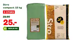 Welkoop Stro compact 15 kg aanbieding