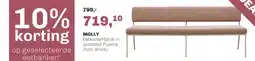 Trendhopper Eetkamerbank Molly aanbieding
