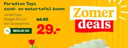 Welkoop Paradiso Toys zand- en watertafel boom aanbieding