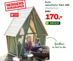 Welkoop Exit speelhuis Yuki aanbieding