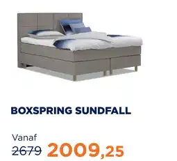 TotaalBED Boxspring Sundfall aanbieding