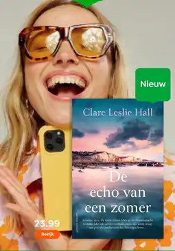 The Read Shop Clare leslie hall de echo van een zomer aanbieding
