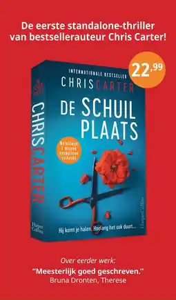 The Read Shop Internationale bestseller chris carter de schuil plaats aanbieding